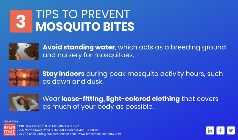 How to Prevent Mosquito Bites [infographic]